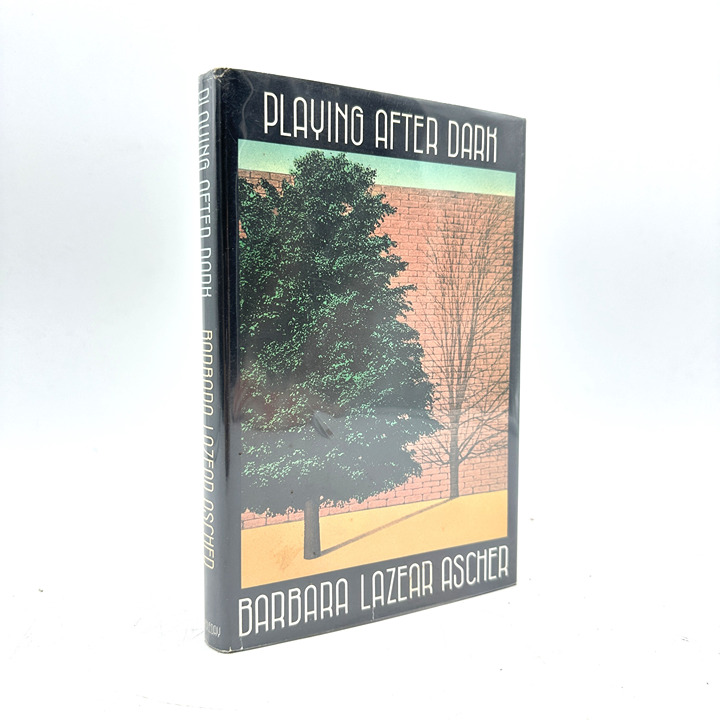 1986 1st Edition Playing After Dark By Barbara Lazear Ascher Author Signed