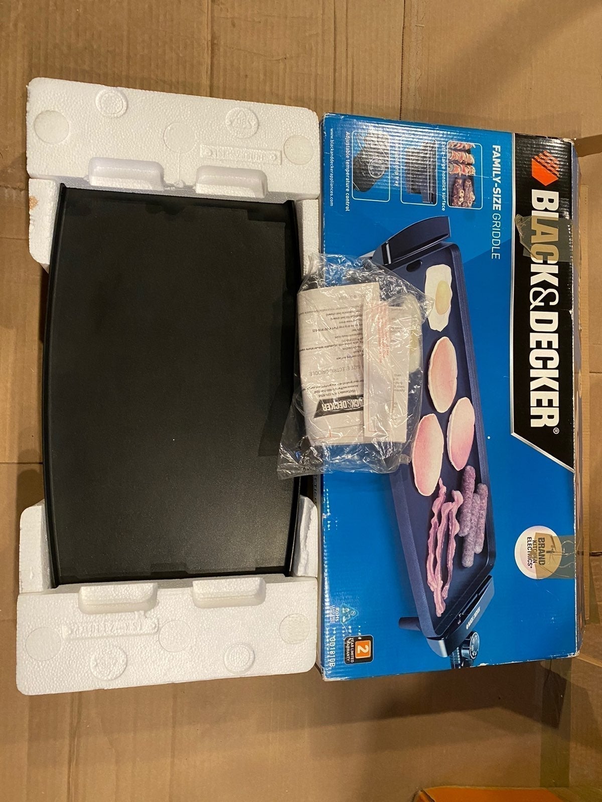 Black and Decker Family Size Griddle