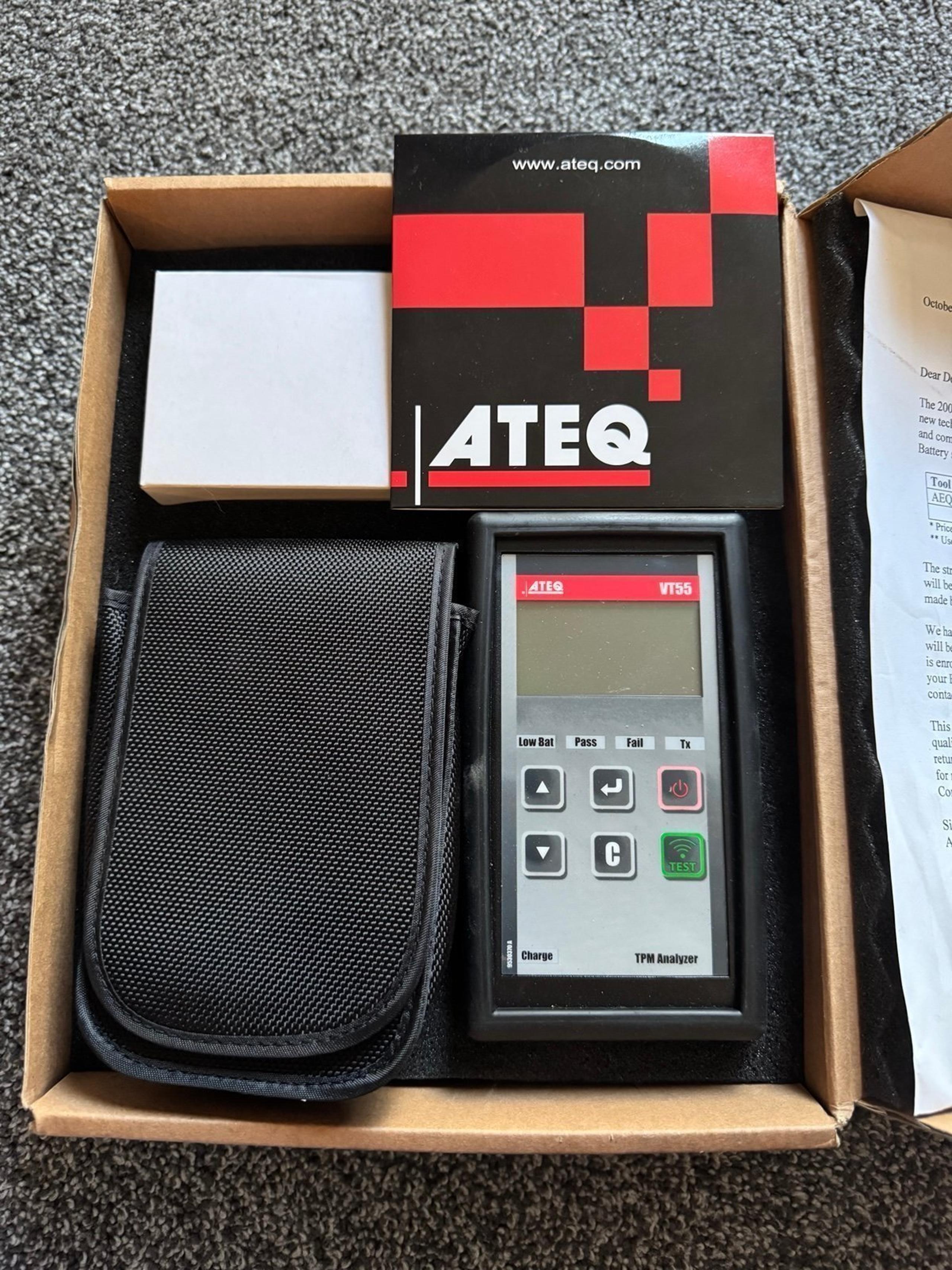 Ateq vt55 tpms analyzer obdii Honda