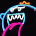 NEW Blue King Boo LED Neon Light Sign Super Mario Video Game Room Gamer Light