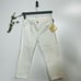 7 For All Mankind White Skinny Crop & Roll Jeans NWT!