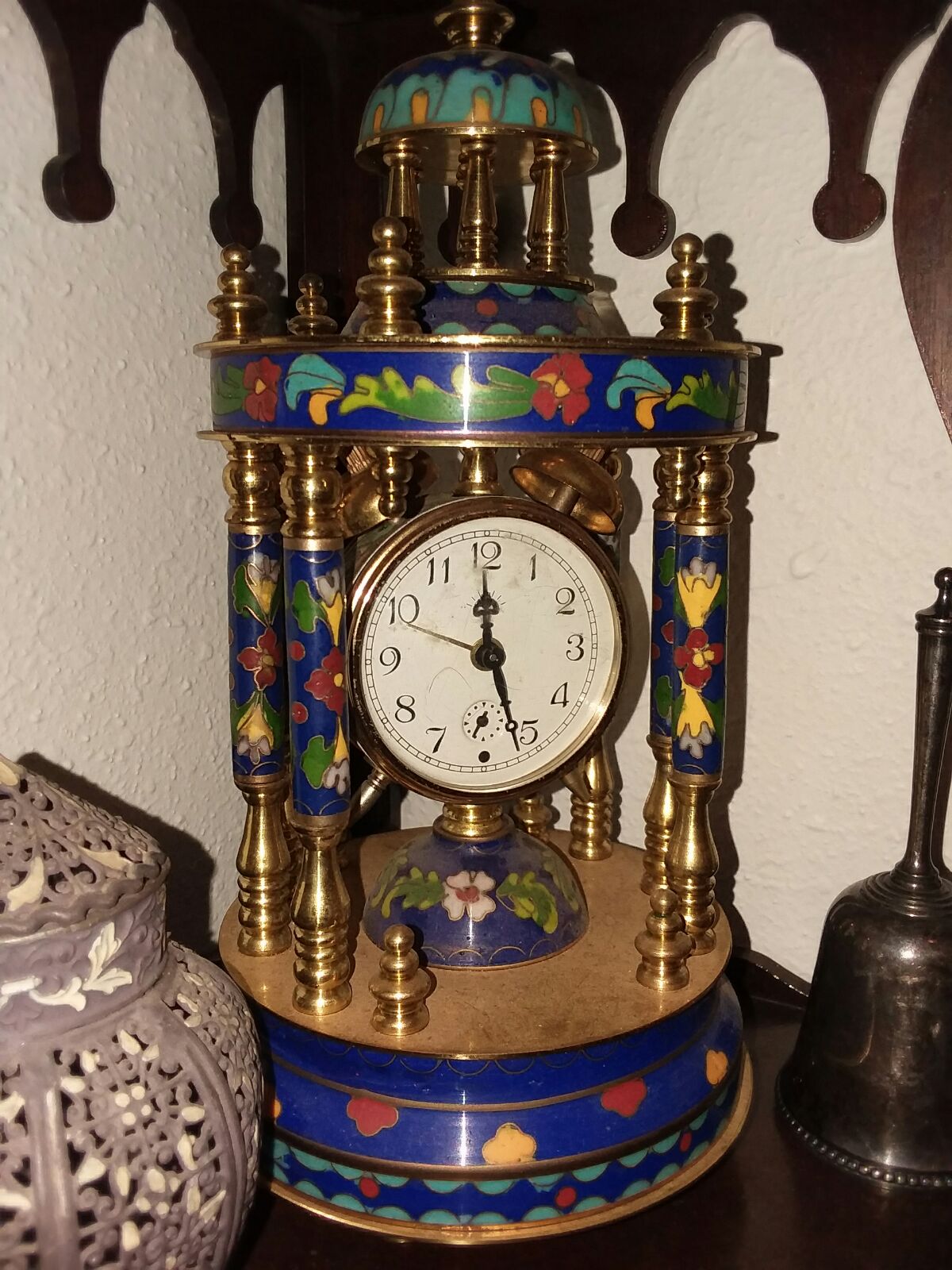Cloisonne Clock