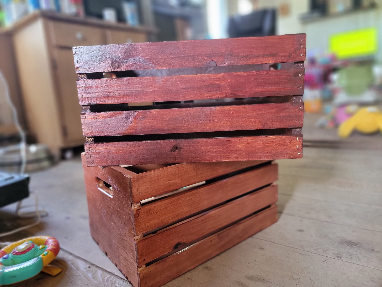 Custom wooden crates