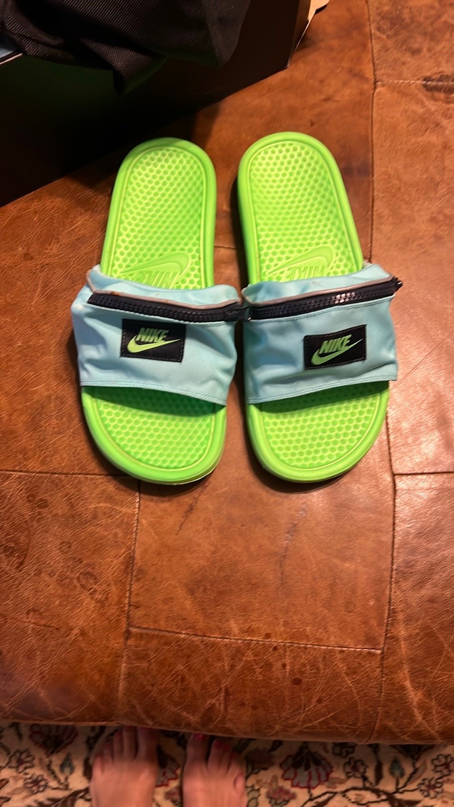 benassi fanny pack slides
