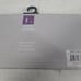 Lush Decor Blush & White Linen cotten blend Button Shower Curtain 72 x72 . New