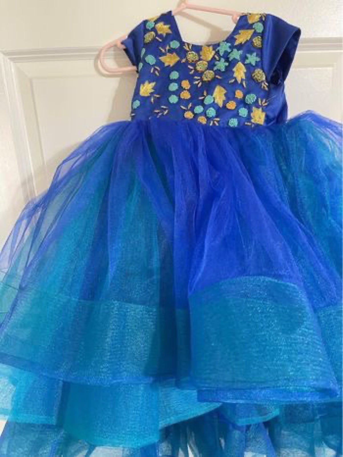 Pretty custom made princess ball gown