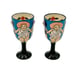 Westland Janis Joplin Funseekers Pageant Wine Glass #15018 Girls Day