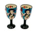 Westland Janis Joplin Funseekers Pageant Wine Glass #15018 Girls Day