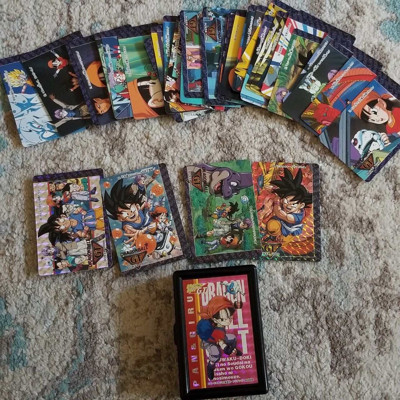 DragonBall GT trading cards in japanese