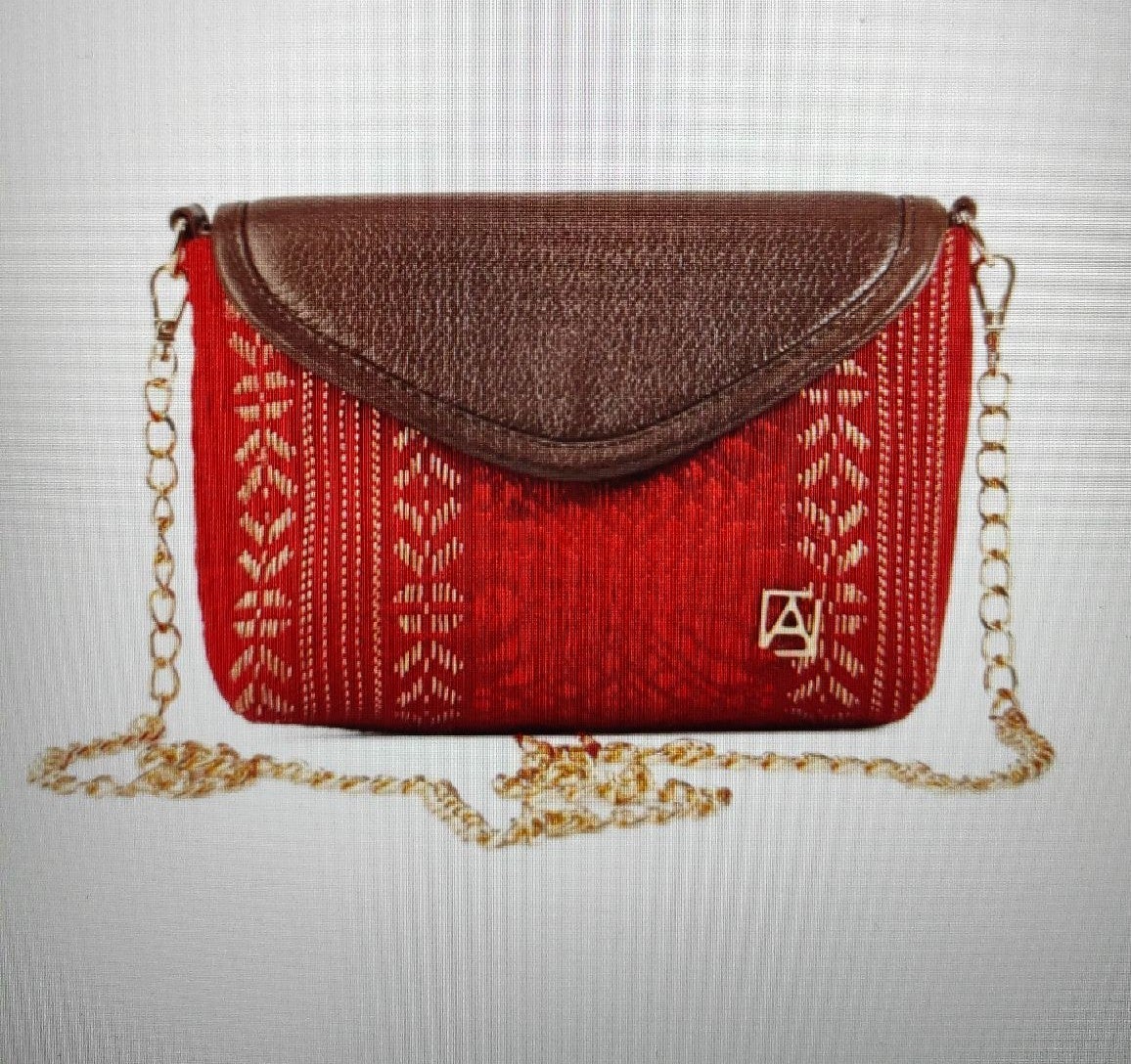 AngeLozano Bag Elvira Leather Rebozo model