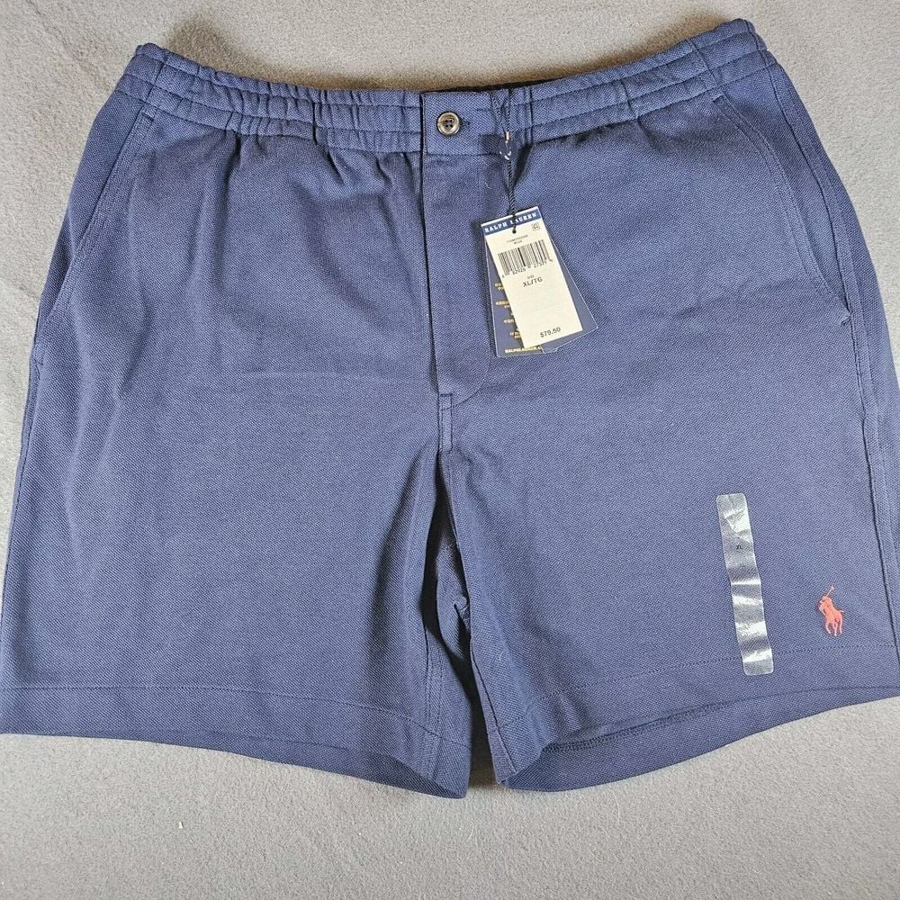 Polo Ralph Lauren Men's PrepshortM8 Shorts Navy Blue Size XL New With Tags
