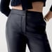 J. Crew Kate Faux Leather Straight-Leg Pant, 6