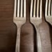 Wm Rogers A1 Plus 1934 Oneida Malibu Flatware 28 pc Silverplate Art deco fork