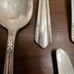 Wm Rogers A1 Plus 1934 Oneida Malibu Flatware 28 pc Silverplate Art deco fork