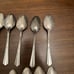 Wm Rogers A1 Plus 1934 Oneida Malibu Flatware 28 pc Silverplate Art deco fork