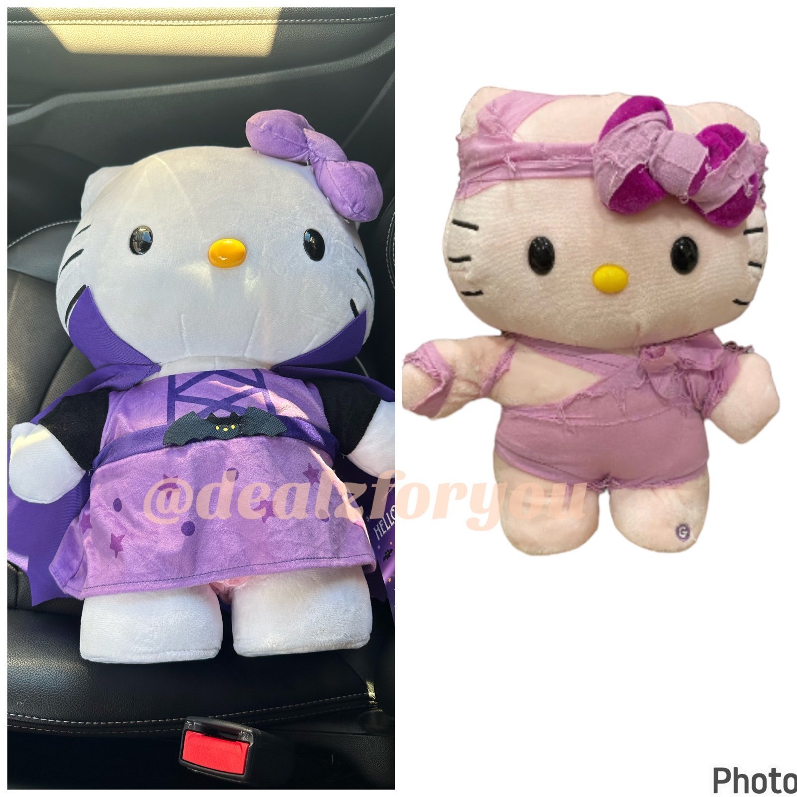 New 2024 Hello Kitty Halloween Greeter + Sidestepper CVS mummy vampire