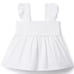 NWT Janie and Jack Girls White Smocked Tank Top & Pink/White Pants - Size 6