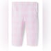 NWT Janie and Jack Girls White Smocked Tank Top & Pink/White Pants - Size 6