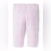 NWT Janie and Jack Girls White Smocked Tank Top & Pink/White Pants - Size 6