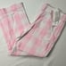 NWT Janie and Jack Girls White Smocked Tank Top & Pink/White Pants - Size 6