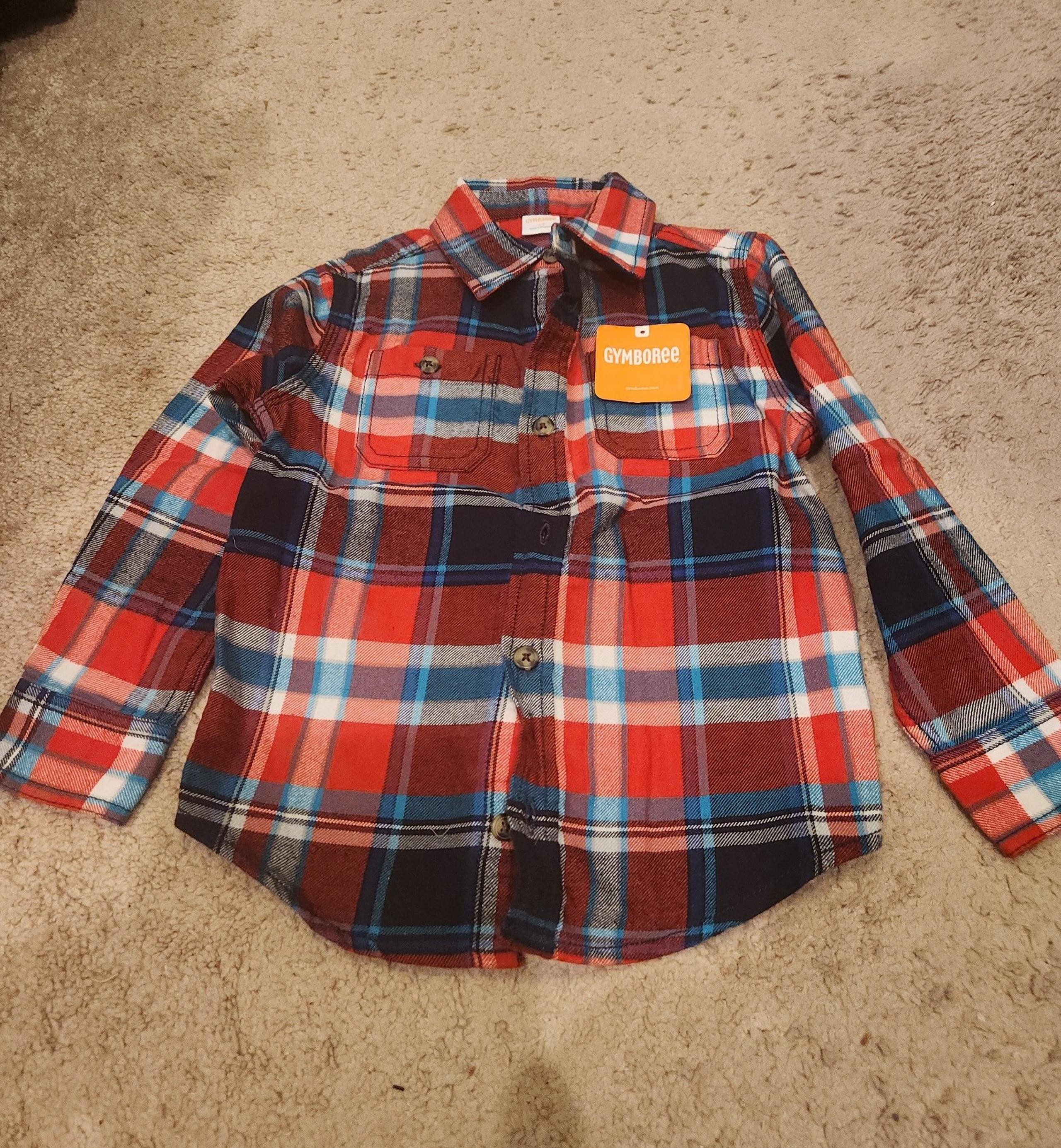 Gymboree boys Flannel