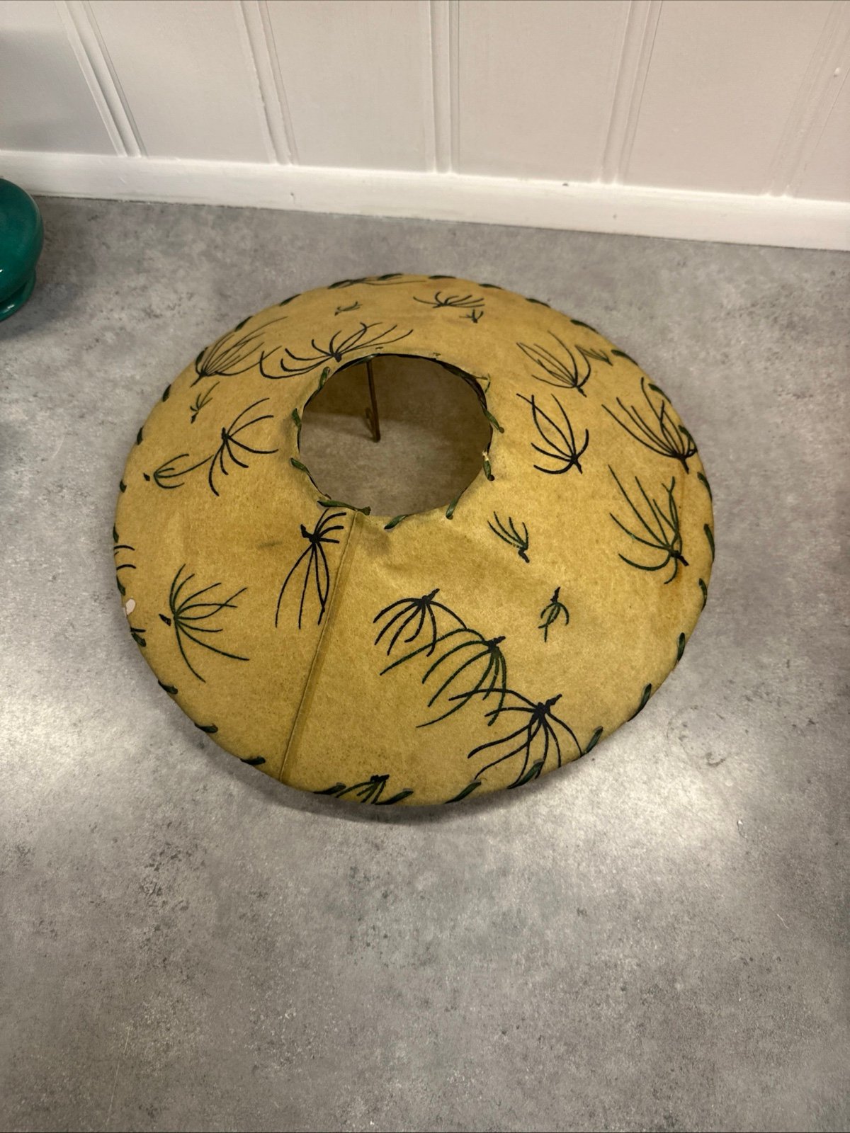 Vintage 1950's Frederic Weinberg MCM Boudoir fiberglass lamp shade
