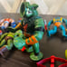 Vintage 1980s MOTU He-Man Lot of 30 Action Figures & 9 Mini Comics