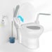 Handicap Universal Toilet Safety Rail Elderly 520lb Foldable Handles Senior