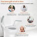 Handicap Universal Toilet Safety Rail Elderly 520lb Foldable Handles Senior