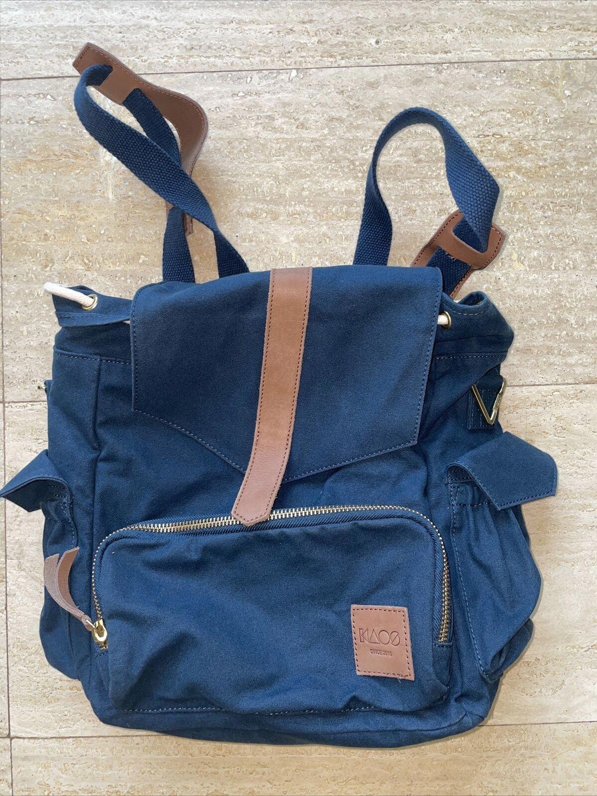 KAOS Ransel Blue Diaper Changing Backpack