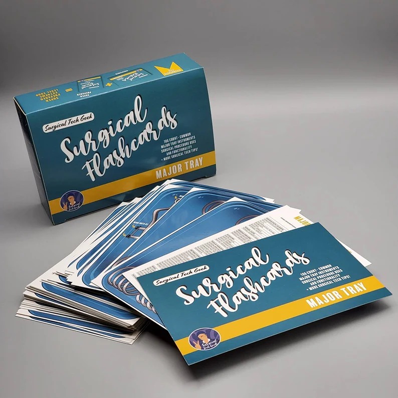 Surgical Tech Flashcards for Major Tray, Surgical Instruments Flashcards