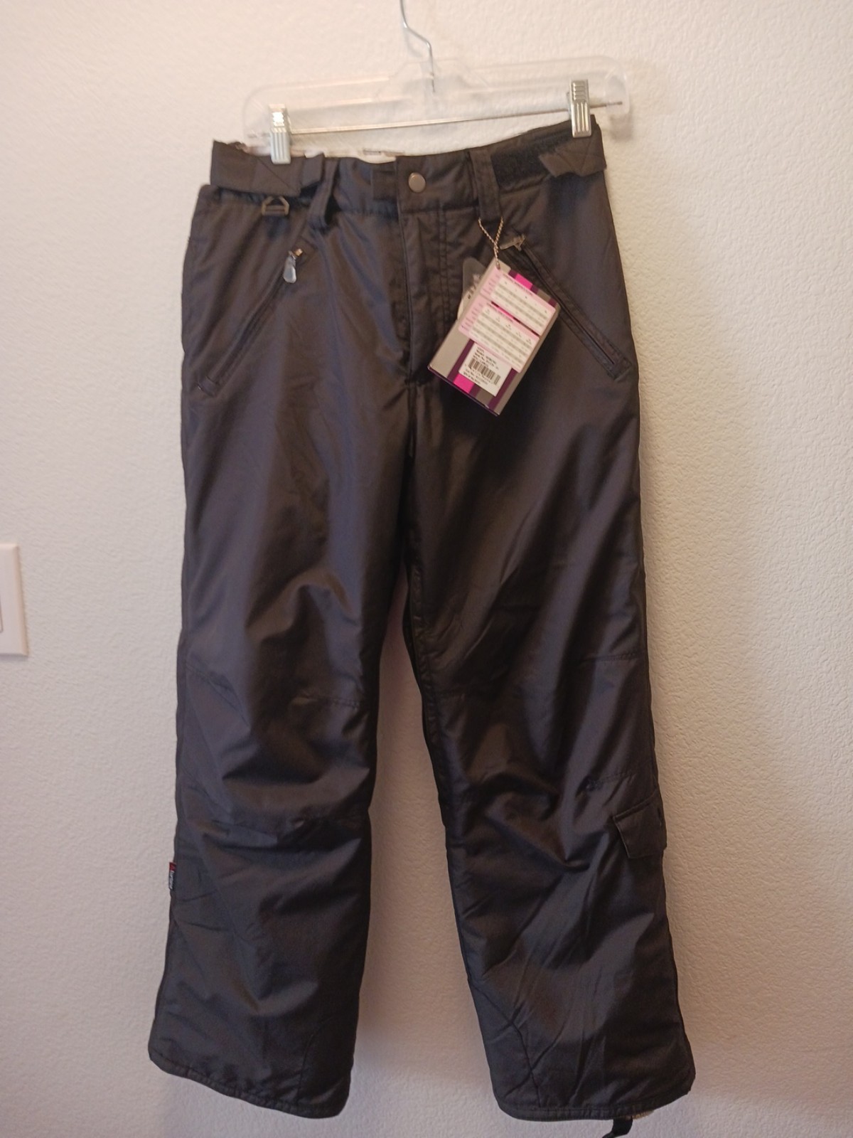 Turbine Boardwear Girl's Black Serene Low Rise Pants Snow Winter Pants Size L