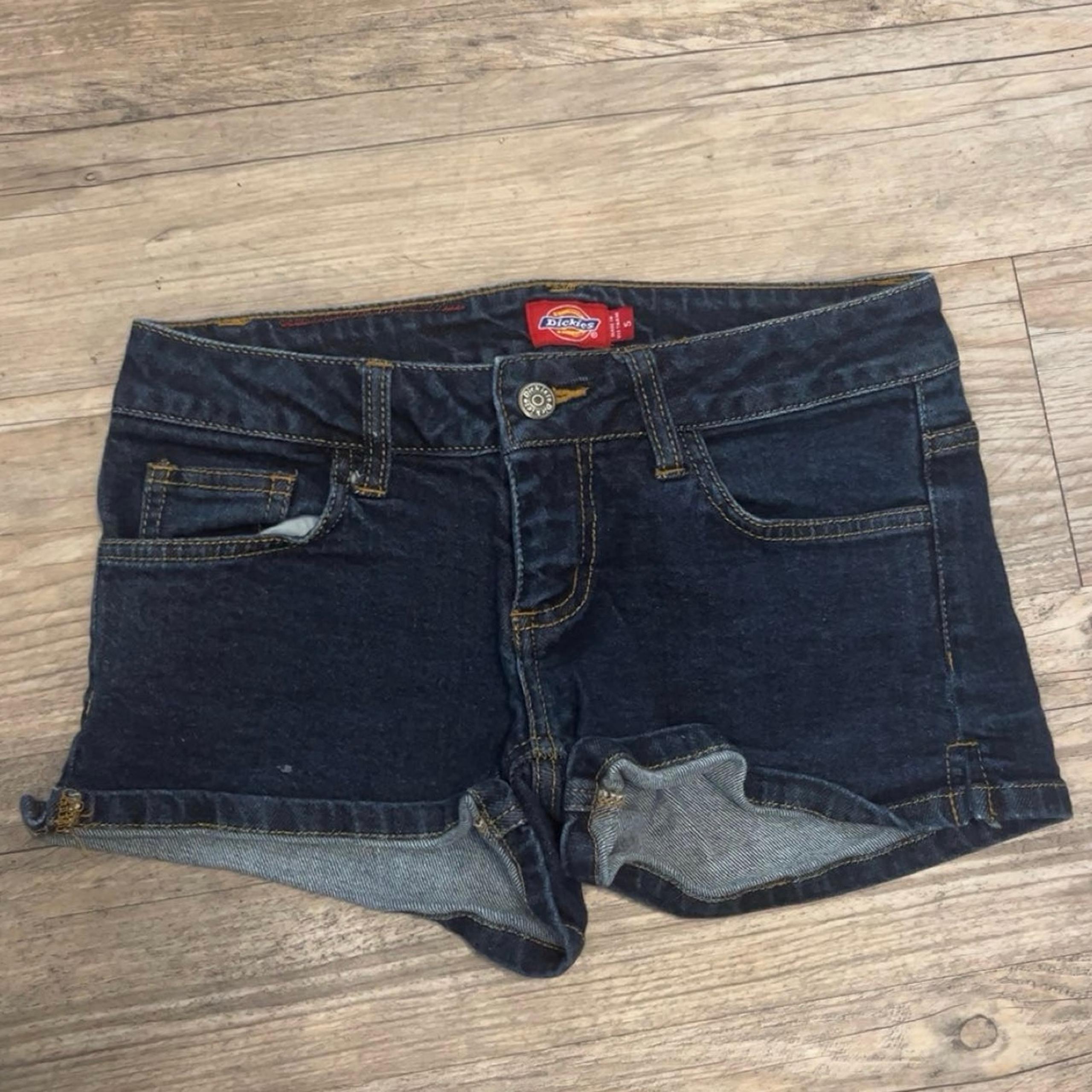 dickies denim shorts