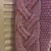 Aran Cowl Neck Chunky Sweater | Pink
