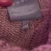 Aran Cowl Neck Chunky Sweater | Pink