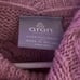 Aran Cowl Neck Chunky Sweater | Pink