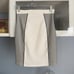 JUST CAVALLI Stretch Pencil Skirt Sz 40 White Black Mesh Trim