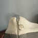 JUST CAVALLI Stretch Pencil Skirt Sz 40 White Black Mesh Trim