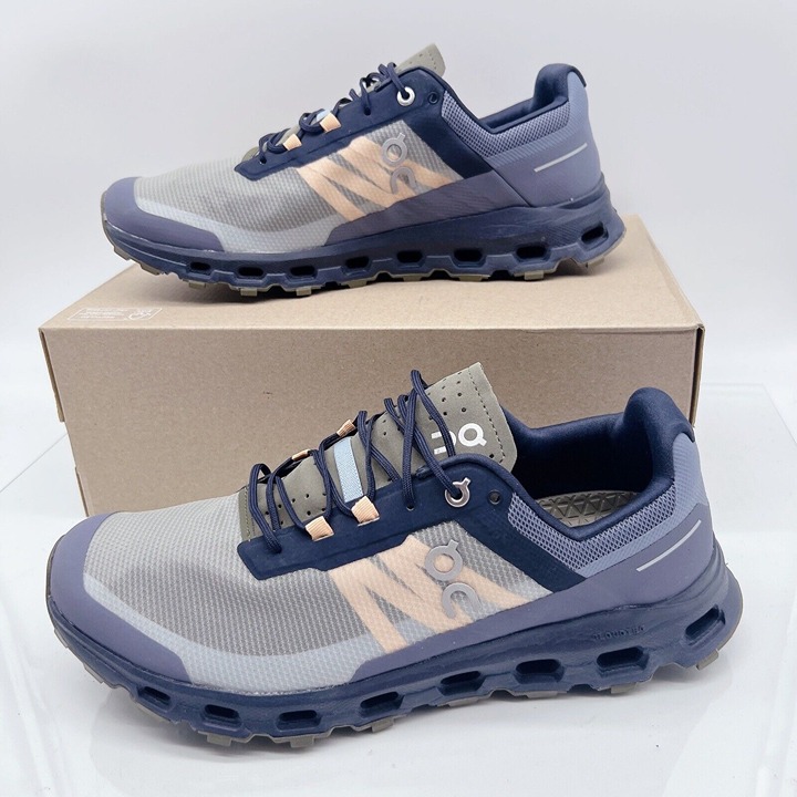 On Cloudvista Trail Running Shoe Sneaker Midnight/ Olive Mens Size US 11
