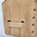 One Girl Who Tan Leather Sweater Knit Embroidered Western Country Vest Women XL