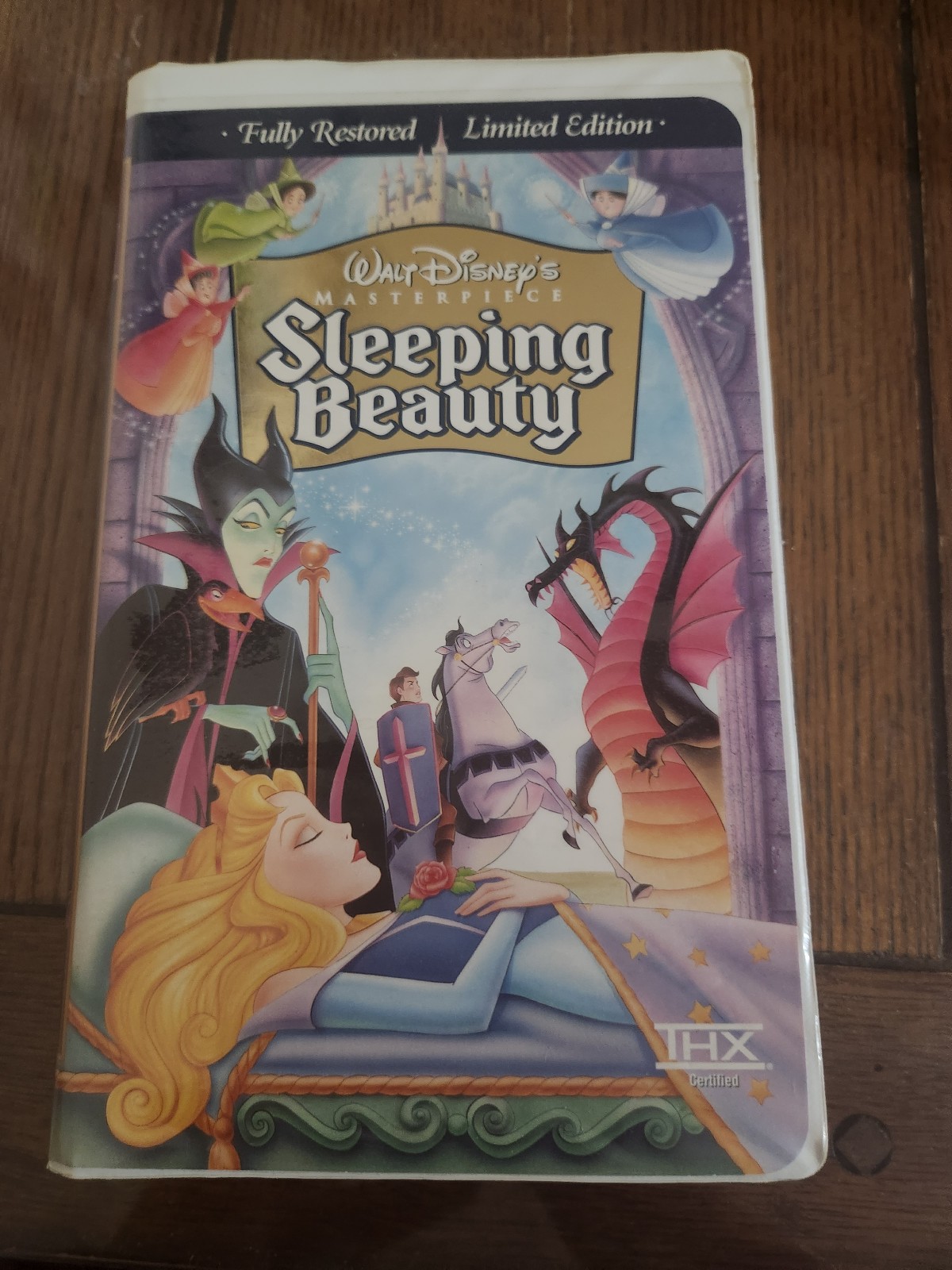Rare vintage Disney Masterpiece Sleeping Beauty VHS