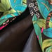 Vintage 90s Spenser Jeremy Leaves Jungle Animal Butterfly Print Silk Dress