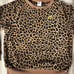 Nike Sportswear Leopard Print AOP DD5834-256 Women's Fleece Crew Sweatshirt