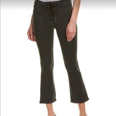 Highrise Hudson Bullocks lace up cropped bootcut NWT sz 26