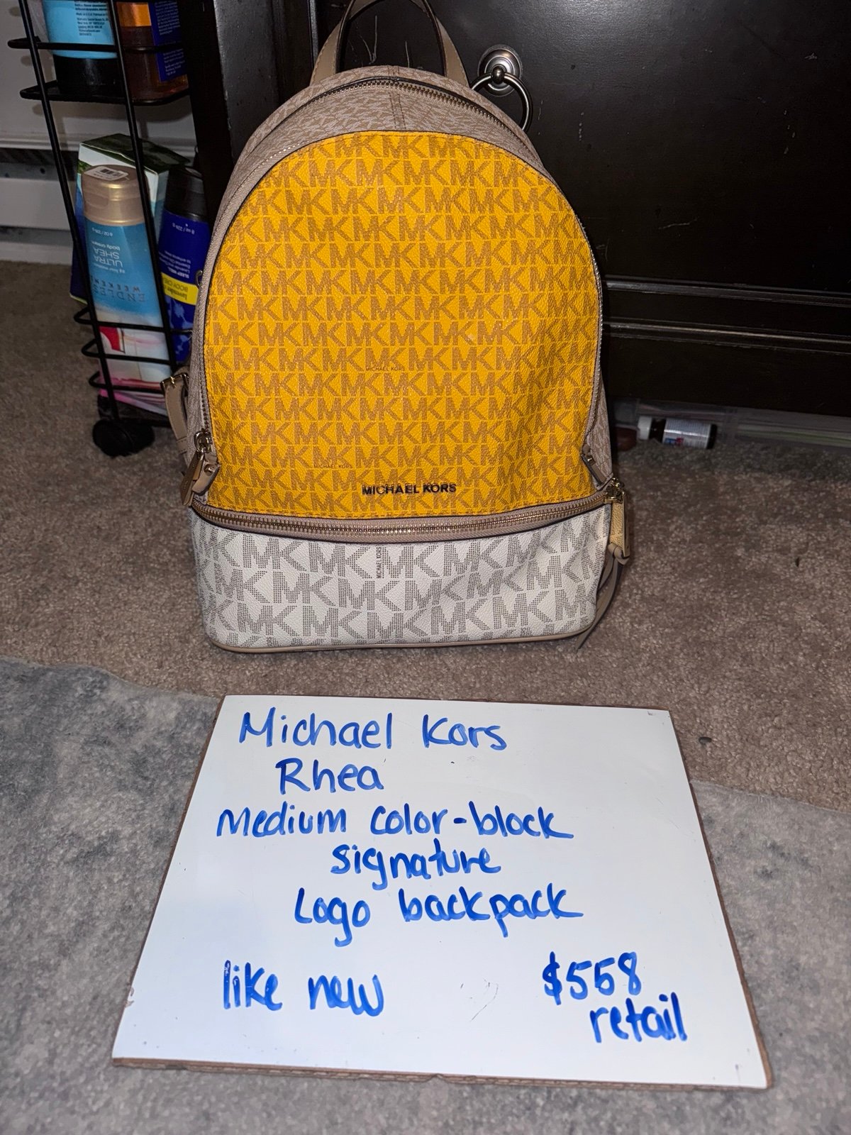 Michael Kors Rhea Signature backpack