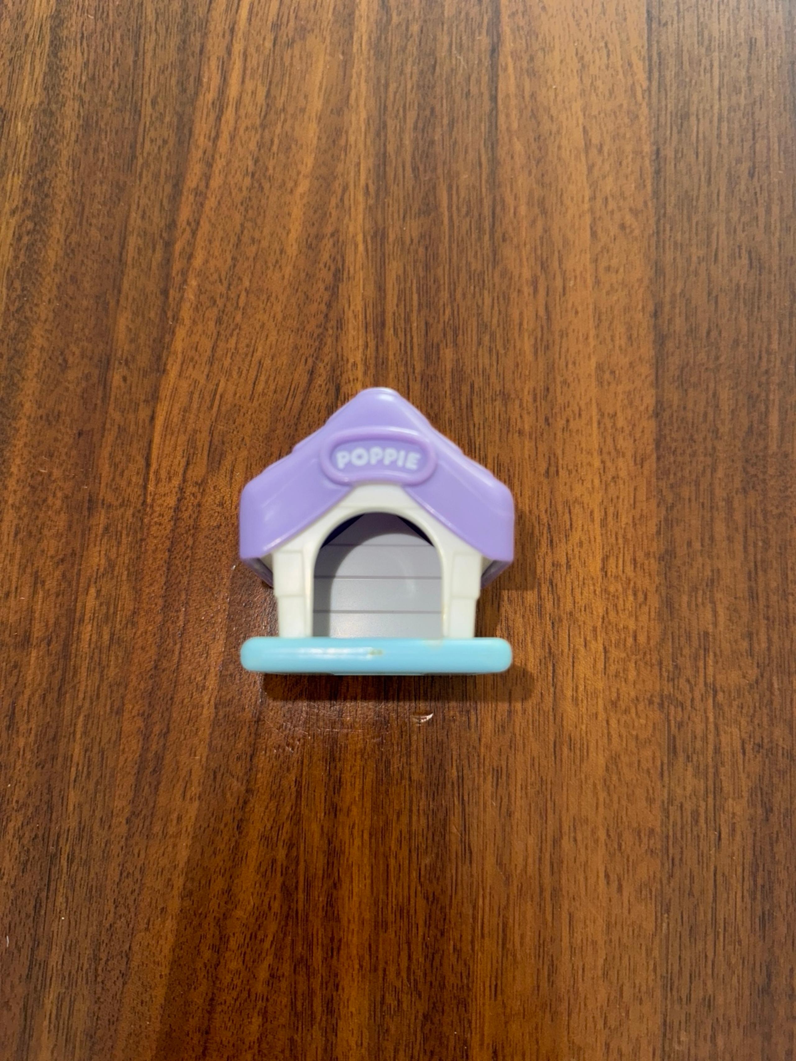 Vintage 1987 Fisher Price Smooshees Poppie Doghouse Dog House Toy REPLACEMENT
