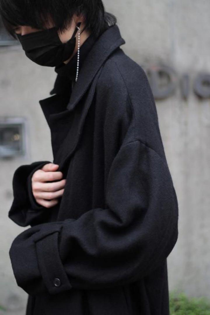 VOAAOV BISHU WOOL BIG COAT