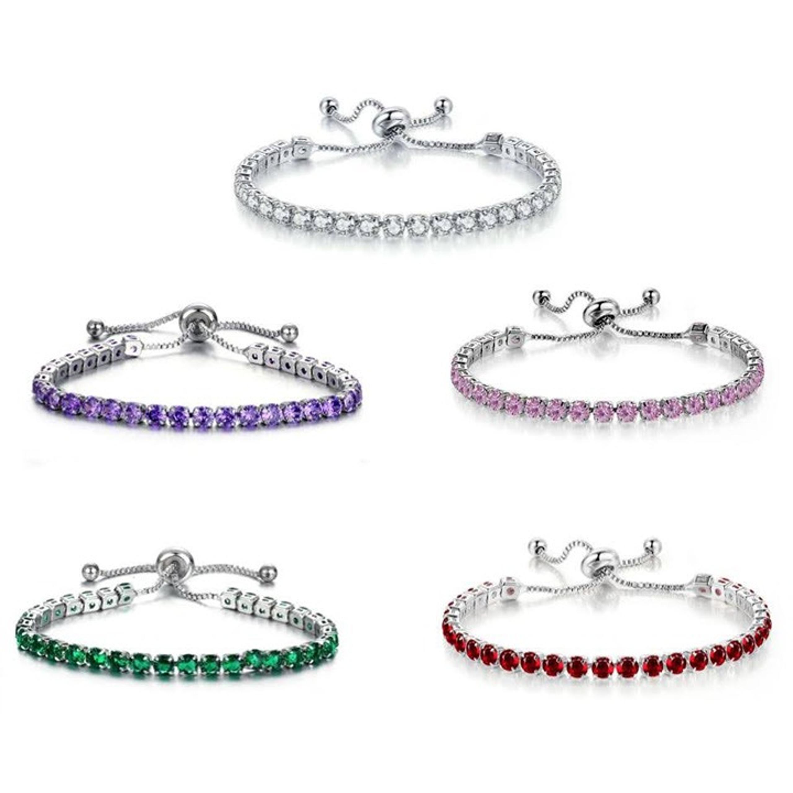 Glacio Tennis Bracelet in Silver