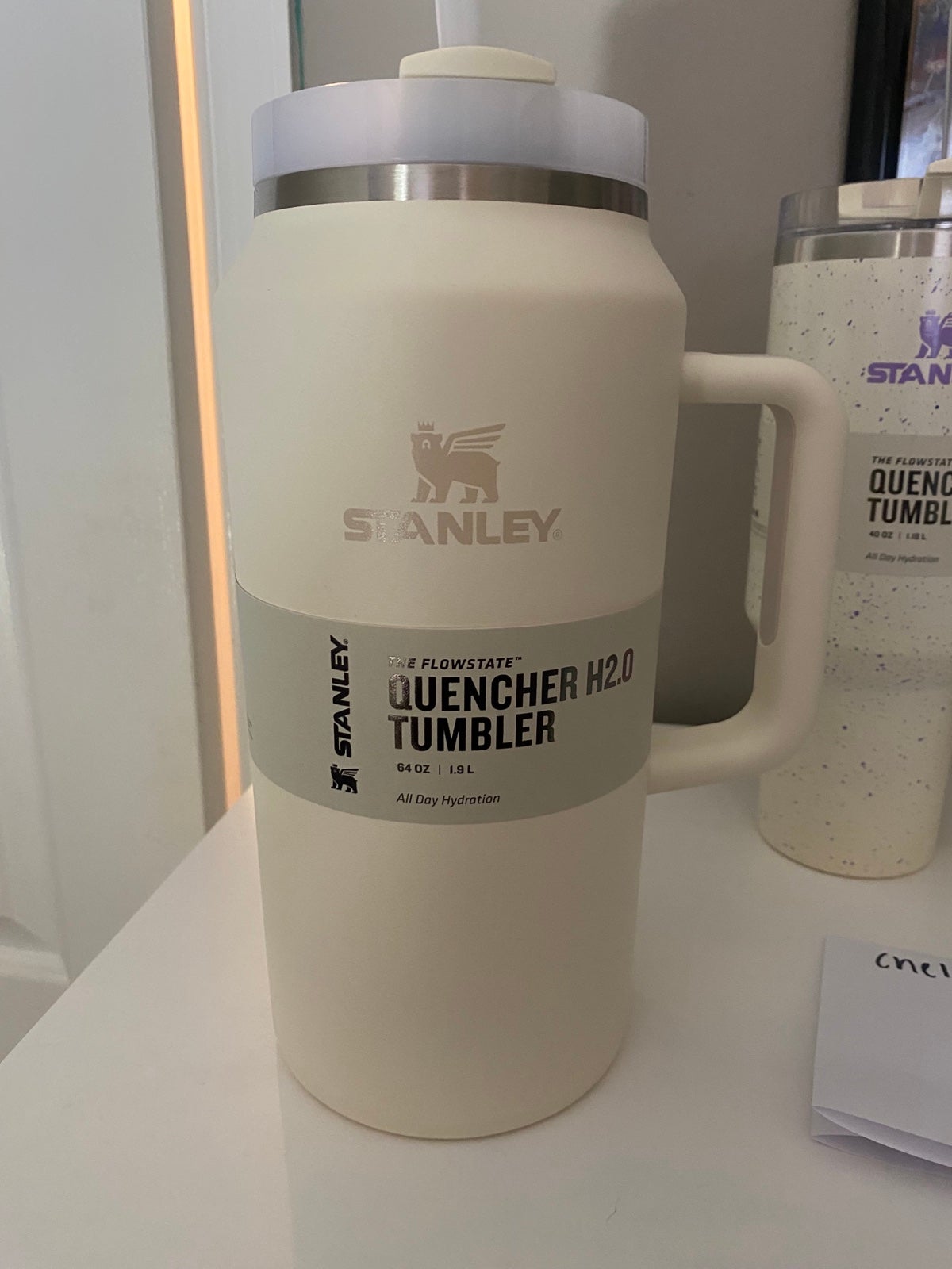 Stanley Cream 60 ounce tumbler