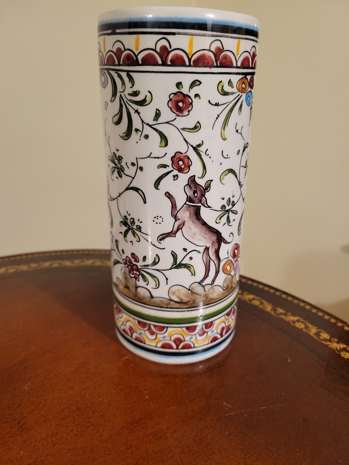 Vintage Conimbriga Portugal Sec XVII Vase